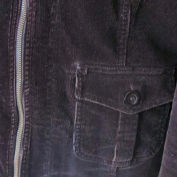 Fashion Bug Brown Cotton Corduroy Jacket - Picture 3 of 7